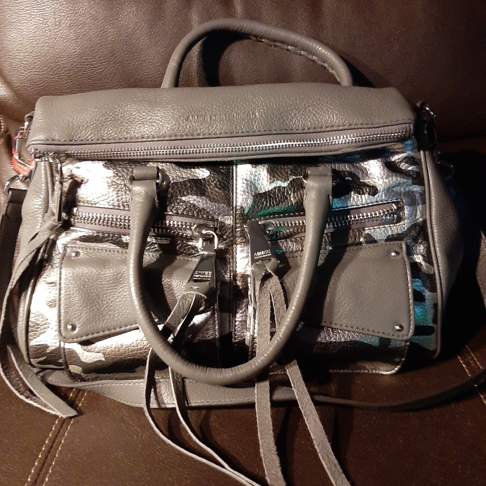 Aimee Kestenberg grey camo bag